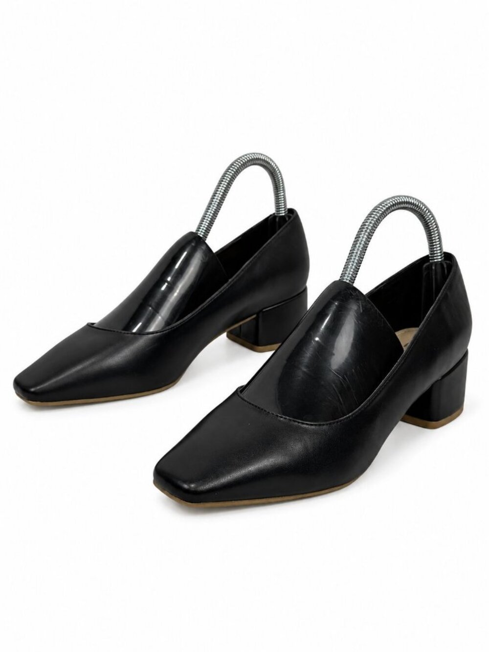 Liz Claiborne LC Faris Womens Black Pumps Size 6.5 Medium Comfort Memory Foam